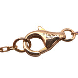 カルティエ Cartier ロゴドゥーブルダイヤネックレス K18PG/ダイヤモンド ジュエリー