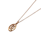 カルティエ Cartier ロゴドゥーブルダイヤネックレス K18PG/ダイヤモンド ジュエリー