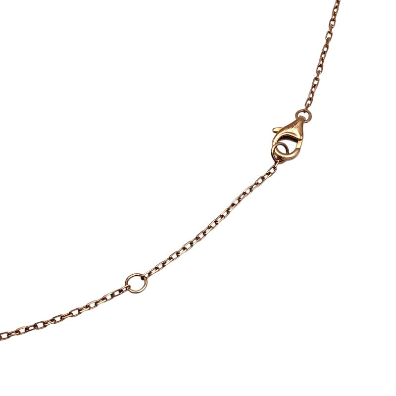 カルティエ Cartier ロゴドゥーブルダイヤネックレス K18PG/ダイヤモンド ジュエリー