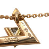 ルイ・ヴィトン LOUIS VUITTON ヴォルトワンネックレスPM 750PG/ダイヤモンド ジュエリー