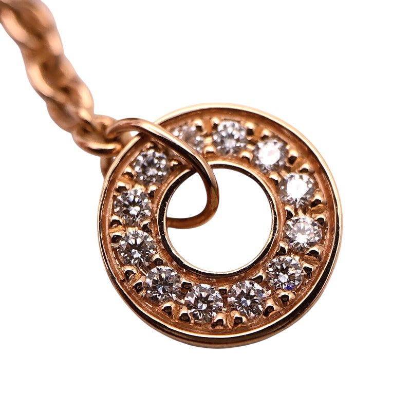 ブルガリ BVLGARI ビーゼロワンエレメントネックレス 750PG/セラミック/ダイヤモンド ジュエリー