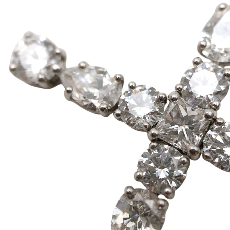 ハリーウィンストン HARRY WINSTON マドンナクロスダイヤネックレス Pt950 ジュエリー