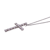 ハリーウィンストン HARRY WINSTON マドンナクロスダイヤネックレス Pt950 ジュエリー