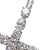 ハリーウィンストン HARRY WINSTON マドンナクロスダイヤネックレス Pt950 ジュエリー
