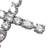 ハリーウィンストン HARRY WINSTON マドンナクロスダイヤネックレス Pt950 ジュエリー