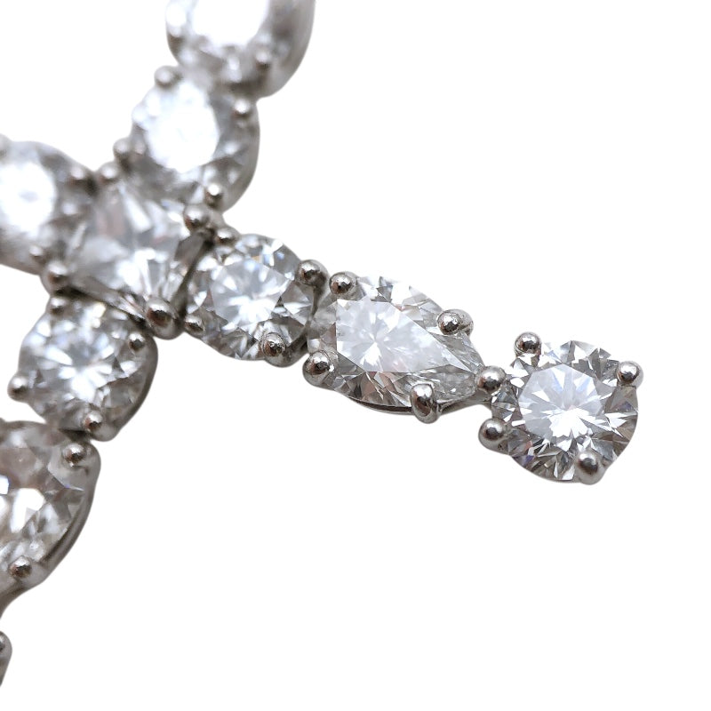 ハリーウィンストン HARRY WINSTON マドンナクロスダイヤネックレス Pt950 ジュエリー