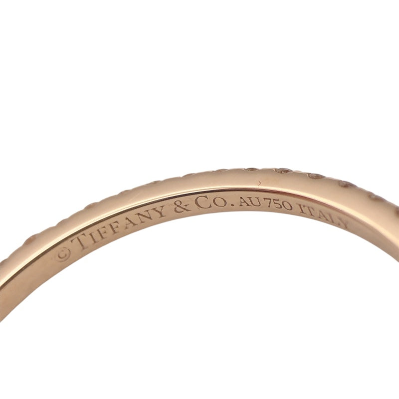 ティファニー TIFFANY＆CO ワイヤーバンドリング 750PG/ダイヤモンド ジュエリー