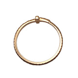 ティファニー TIFFANY＆CO ワイヤーバンドリング 750PG/ダイヤモンド ジュエリー