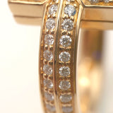 ティファニー TIFFANY＆CO Tワンダイヤリング 750PG/ダイヤモンド ジュエリー