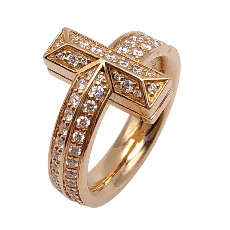 ティファニー TIFFANY＆CO Tワンダイヤリング 750PG/ダイヤモンド ジュエリー