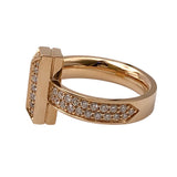 ティファニー TIFFANY＆CO Tワンダイヤリング 750PG/ダイヤモンド ジュエリー