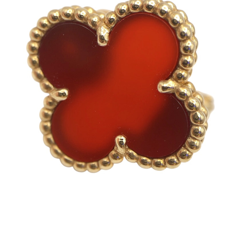 ヴァンクリーフ＆アーペル Van Cleef & Arpels ヴィンテージアルハンブラピアス 750/カーネリアン ジュエリー