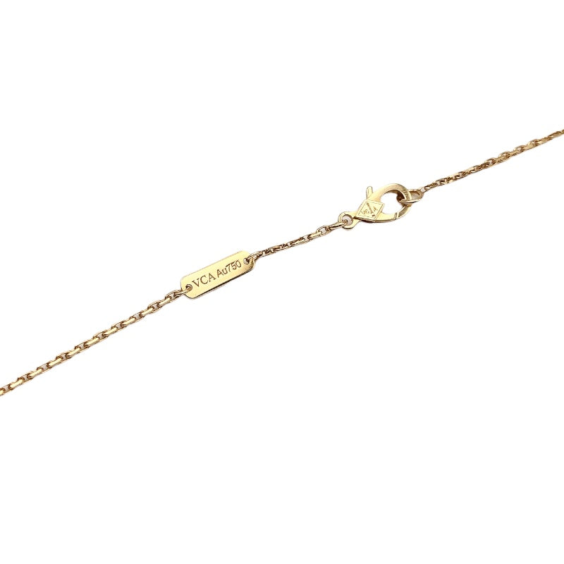 ヴァンクリーフ＆アーペル Van Cleef & Arpels ペルレクルールマラカイトネックレス 750YG ジュエリー