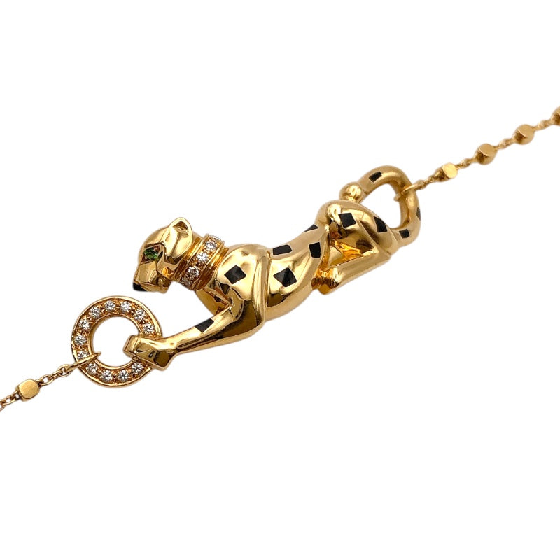 カルティエ Cartier パンテールドゥカルティエ ネックレス 750YG ダイヤモンド ジュエリー