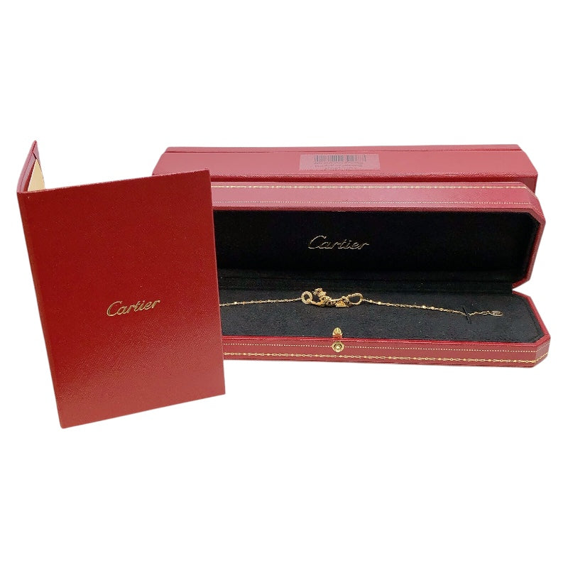カルティエ Cartier パンテールドゥカルティエ ネックレス 750YG ダイヤモンド ジュエリー