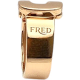 フレッド FRED フォース10リング　ラージ K18イエローゴールド ジュエリー