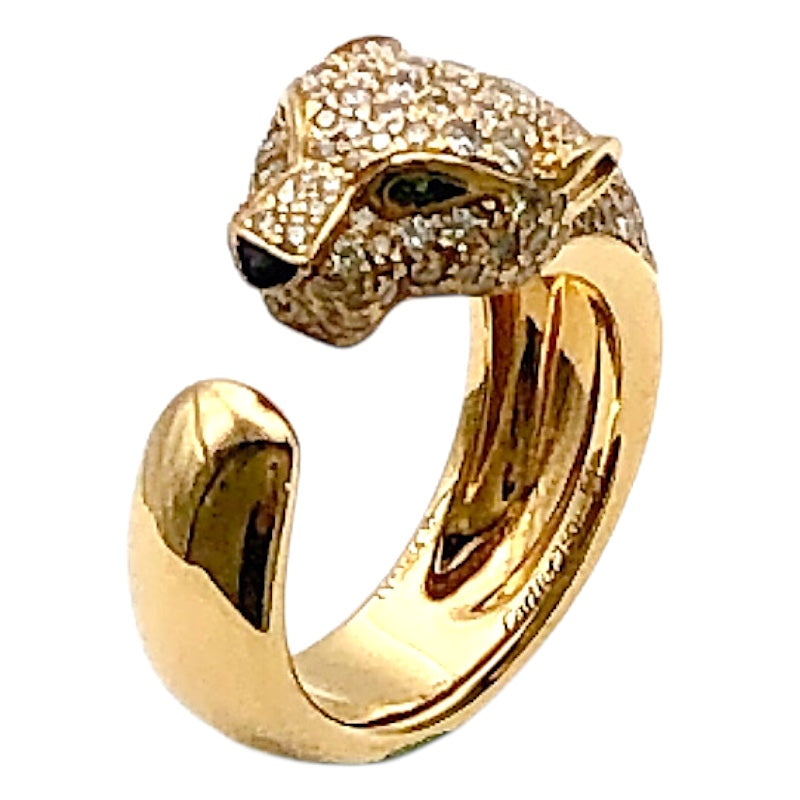 カルティエ Cartier パンテールドゥカルティエリングＭ 750YG アクセサリー