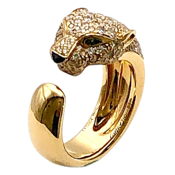 カルティエ Cartier パンテールドゥカルティエリングＭ 750YG アクセサリー