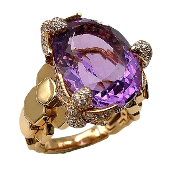 ショーメ CHAUMET ビーマイラブ エクスクイーズリング K18ピンクゴールド ダイヤモンド ジュエリー