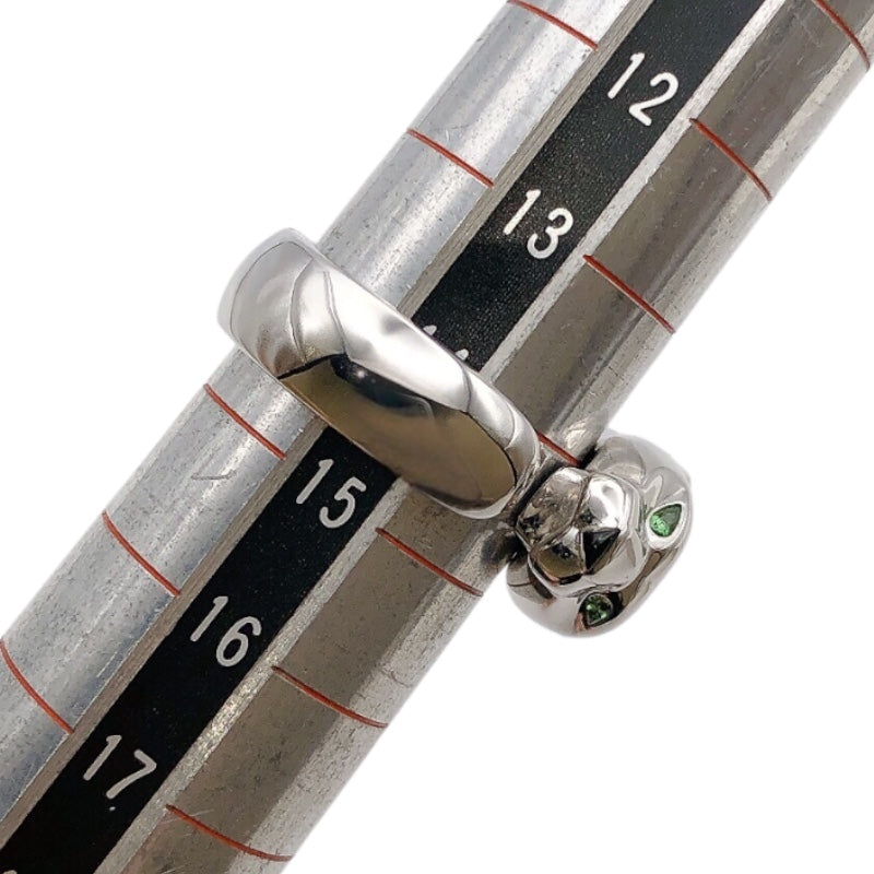 カルティエ Cartier パンテールドゥカルティエリングM K18ホワイトゴールド ジュエリー