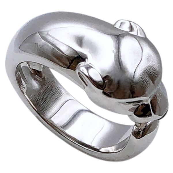 カルティエ Cartier パンテールドゥカルティエリングM K18ホワイトゴールド ジュエリー