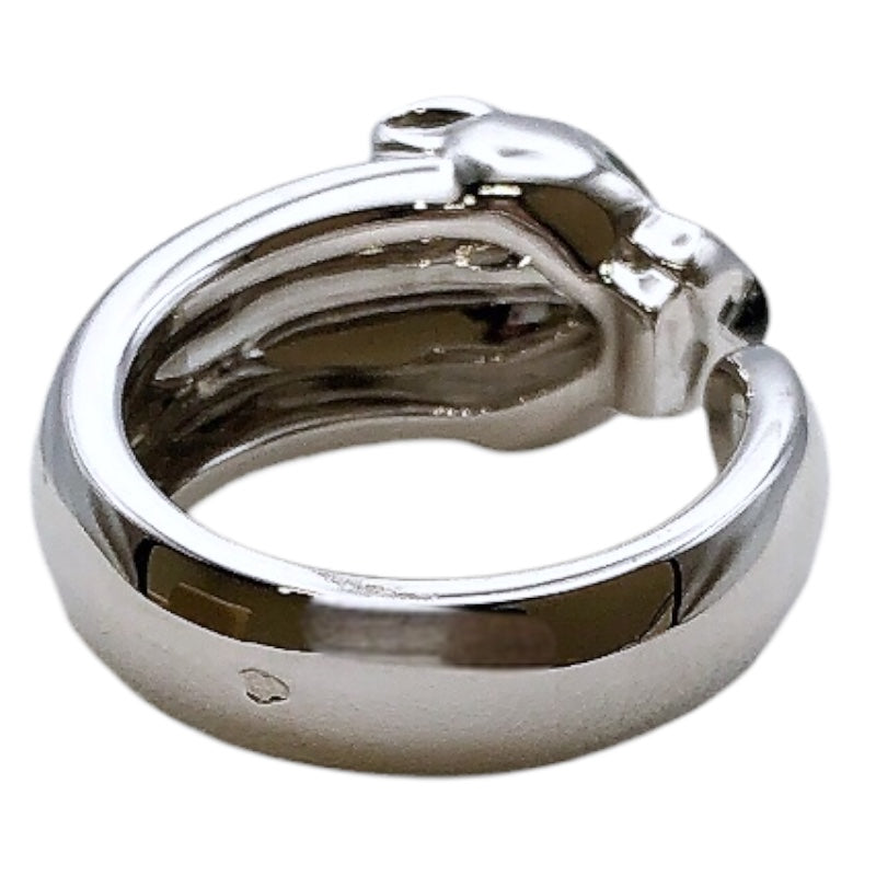 カルティエ Cartier パンテールドゥカルティエリングM K18ホワイトゴールド ジュエリー