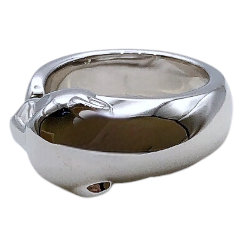 カルティエ Cartier パンテールドゥカルティエリングM K18ホワイトゴールド ジュエリー