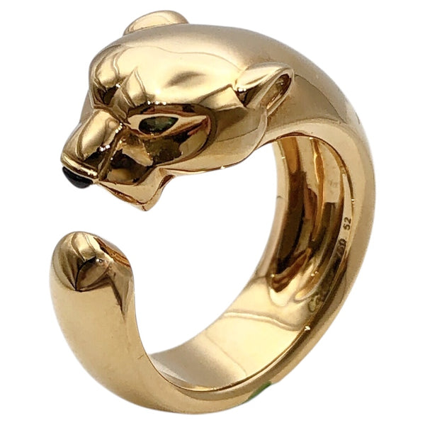 カルティエ Cartier パンテールドゥカルティエリングM K18ゴールド ジュエリー