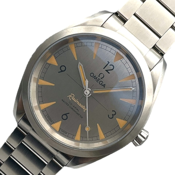 オメガ OMEGA シーマスター レイルマスター コーアクシャル マスタークロノメーター 220.10.40.20.06.001 シルバー ステンレススチール メンズ 腕時計