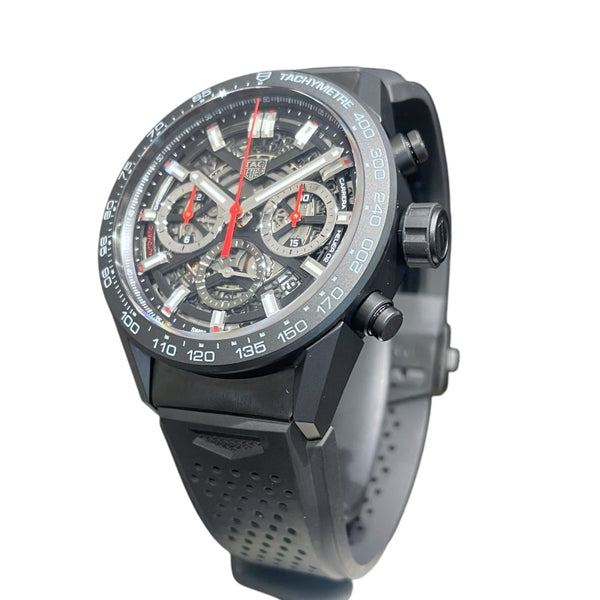 タグ・ホイヤー TAG HEUER カレラキャリバーホイヤー02 CBG2090.FT6145 セラミック/ラバーブレス メンズ 腕時計
