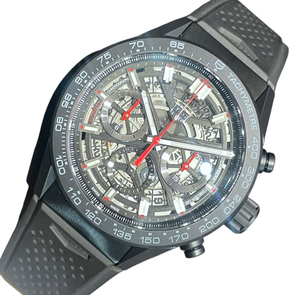 タグ・ホイヤー TAG HEUER カレラキャリバーホイヤー02 CBG2090.FT6145 セラミック/ラバーブレス メンズ 腕時計