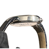 カルティエ Cartier デリス ドゥ カルティエ WG800014 18Kホワイトゴールド/革ベルト レディース 腕時計