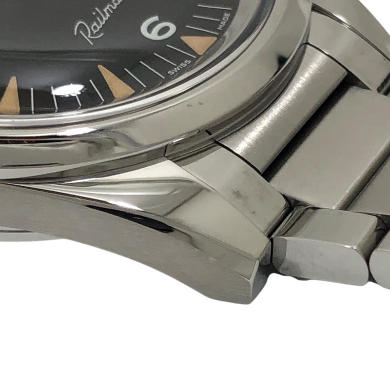 オメガ OMEGA レイルマスター 1957 トリロジー 220.10.38.20.01.002 ブラック SS メンズ 腕時計