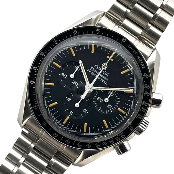 オメガ OMEGA スピードマスター ムーンウォッチ プロフェッショナル   3590.50 ブラック SS 手巻き メンズ 腕時計