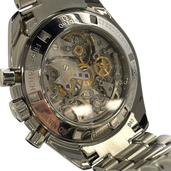 オメガ OMEGA スピードマスタープロフェッショナル 3572.50 ブラック SS 手巻き メンズ 腕時計