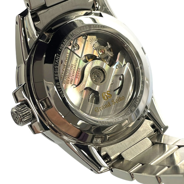 セイコー SEIKO Grand Seiko メカニカル GMT SBGM025 ホワイト SS 自動巻き メンズ 腕時計