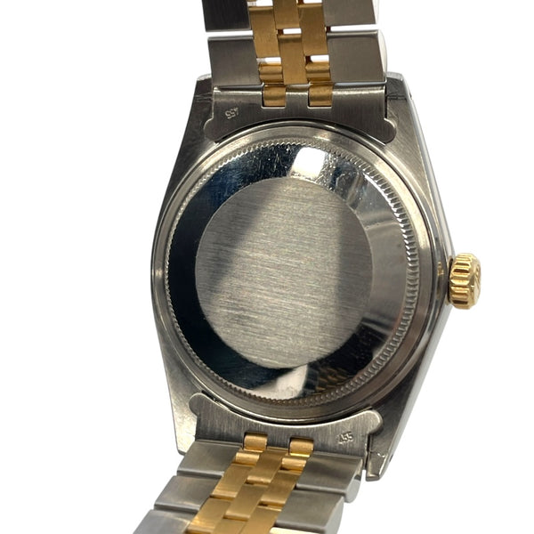 ロレックス ROLEX デイトジャスト 16013 ホワイト K18YG/SS 自動巻き ユニセックス 腕時計