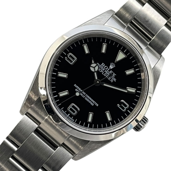 ロレックス ROLEX エクスプローラー１ 114270 ブラック SS 自動巻き メンズ 腕時計