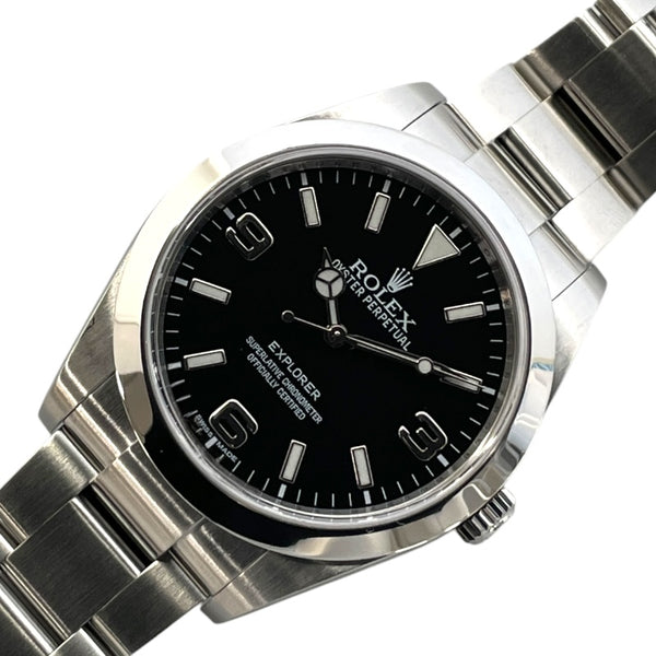 ロレックス ROLEX エクスプローラー1 214270 ブラック SS 自動巻き メンズ 腕時計