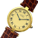 カルティエ Cartier マストヴァンドームヴェルメイユ 590003 ゴールド SV/GF クオーツ レディース 腕時計