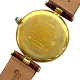 カルティエ Cartier マストヴァンドームヴェルメイユ 590003 ゴールド SV/GF クオーツ レディース 腕時計