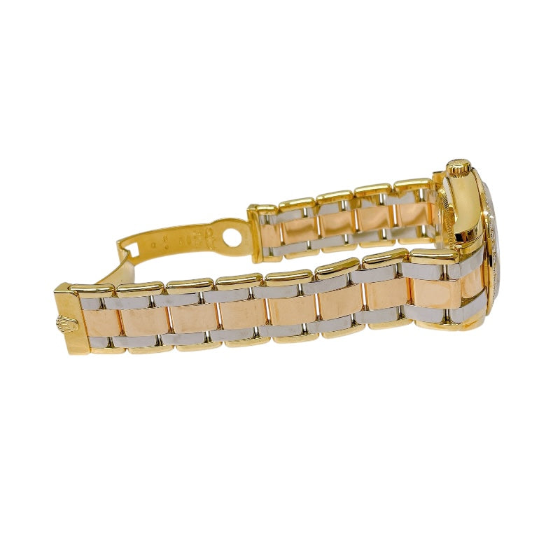 ロレックス ROLEX デイデイト　トリドール /メテオライト 18948ABIC 18KYG/PG/WG 自動巻き メンズ 腕時計