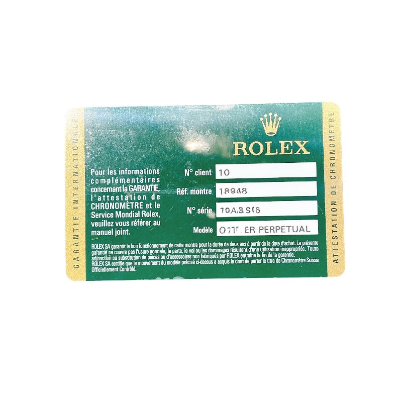 ロレックス ROLEX デイデイト　トリドール /メテオライト 18948ABIC 18KYG/PG/WG 自動巻き メンズ 腕時計
