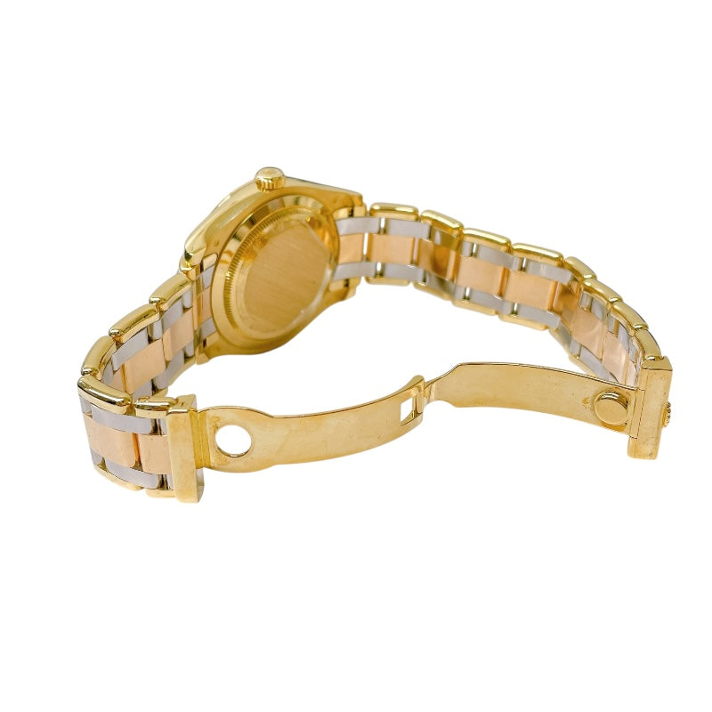 ロレックス ROLEX デイデイト　トリドール /メテオライト 18948ABIC 18KYG/PG/WG 自動巻き メンズ 腕時計