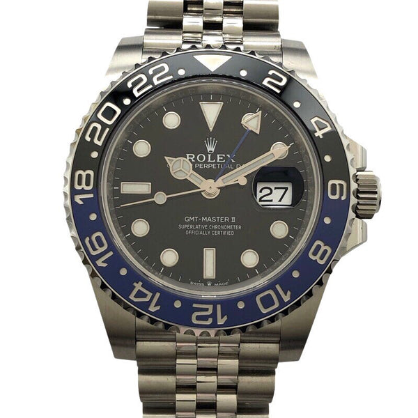ロレックス ROLEX GMTマスター２ 126710BLNR SS レディース 腕時計