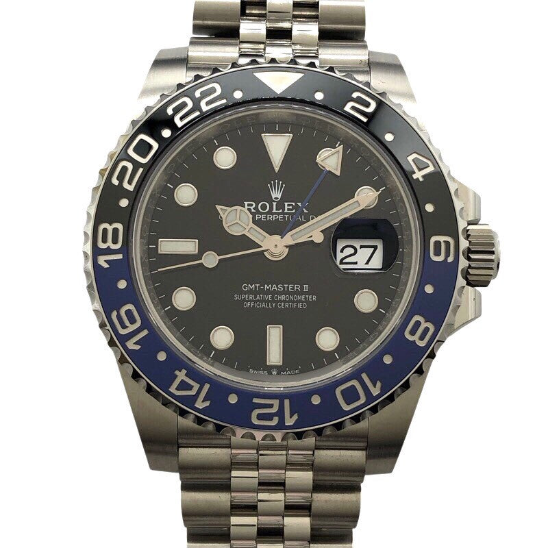 ロレックス ROLEX GMTマスター２ 126710BLNR SS レディース 腕時計