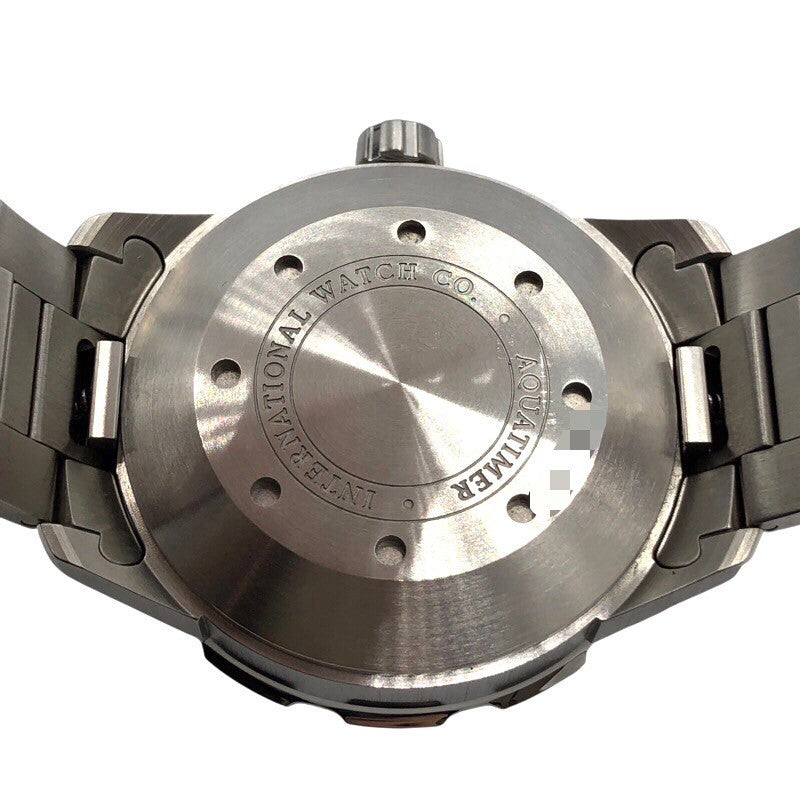 インターナショナルウォッチカンパニー IWC アクアタイマー　オートマティック2000 IW356809 SS メンズ 腕時計