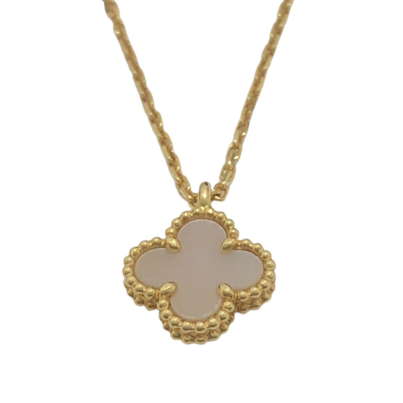 ヴァンクリーフ＆アーペル Van Cleef & Arpels スィートAネックレス Au750　MOP ジュエリー