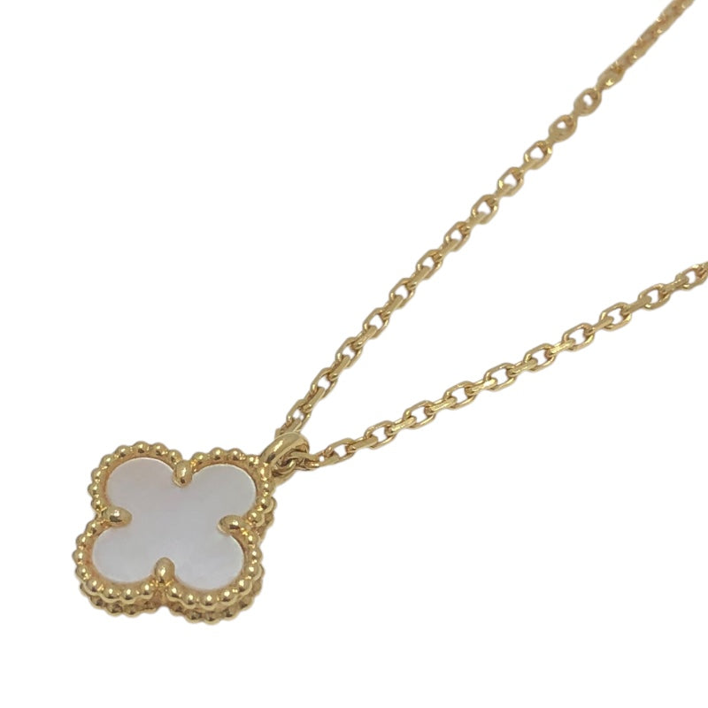 ヴァンクリーフ＆アーペル Van Cleef & Arpels スィートAネックレス Au750　MOP ジュエリー