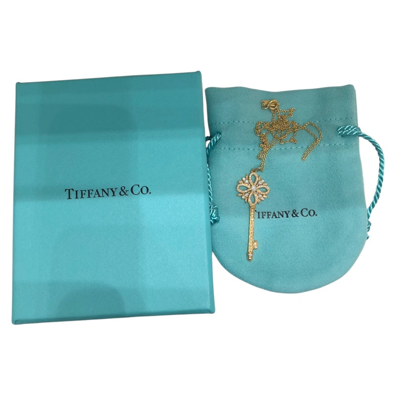 ティファニー TIFFANY＆CO ビクトリアキーネックレス Au750　ダイヤモンド ジュエリー